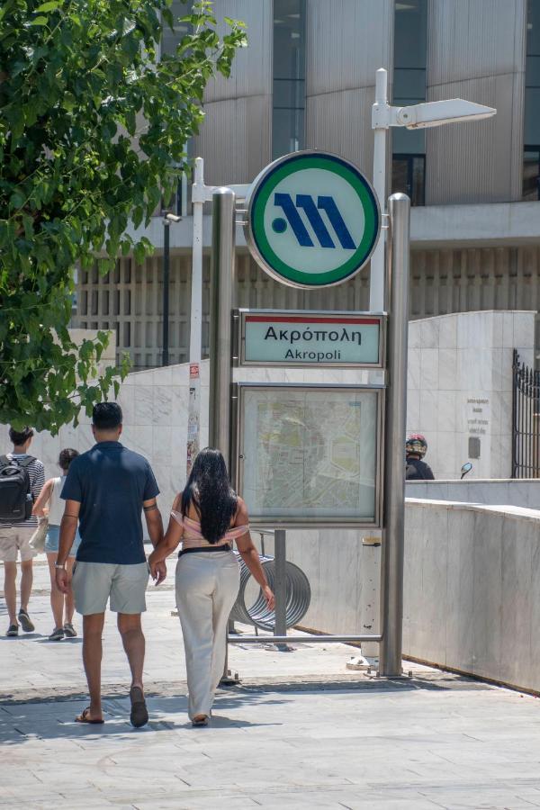 Luxury Studio Apartment Next To The Acropolis Atene Esterno foto